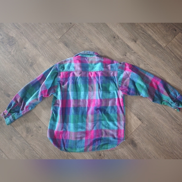 Vintage flannel unique colors - Picture 9 of 9